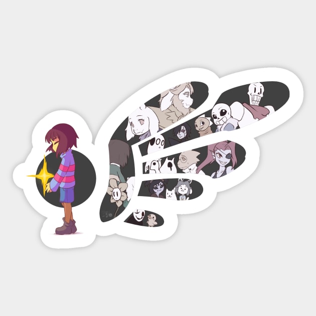 Undertale Sticker by PixelYuu